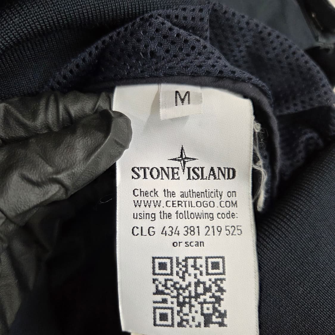 스톤아일랜드 네이비 바람막이 정품 자켓 상품이미지6