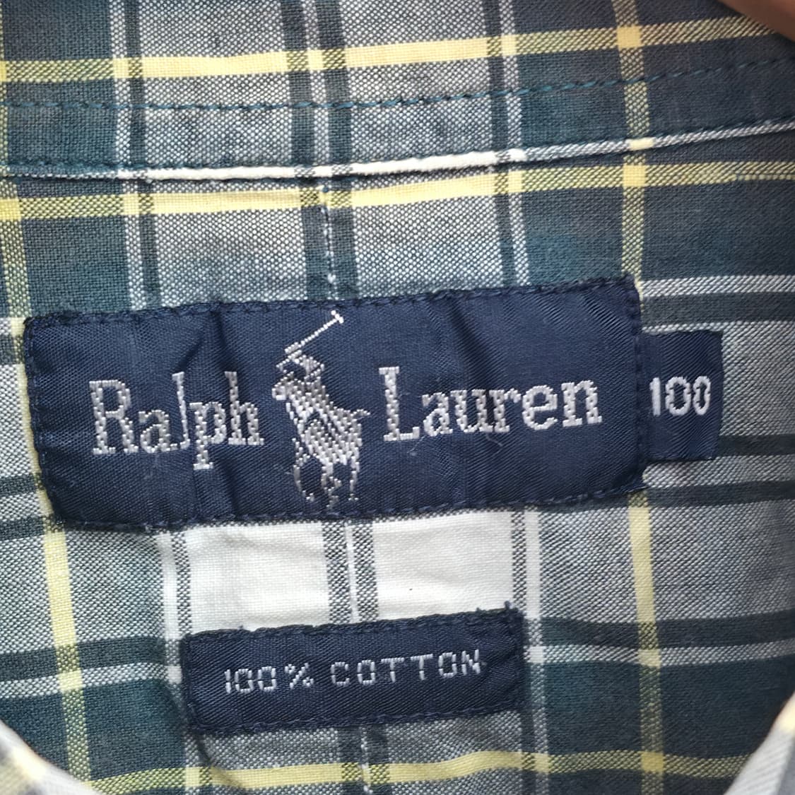 [L] 폴로 랄프로렌 체크 반팔 셔츠 상품이미지5