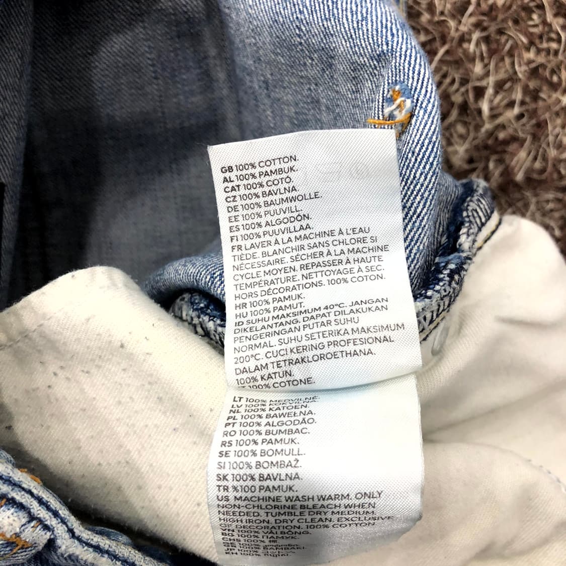  30 H&M 부츠컷 워싱 데님 팬츠 상품이미지6