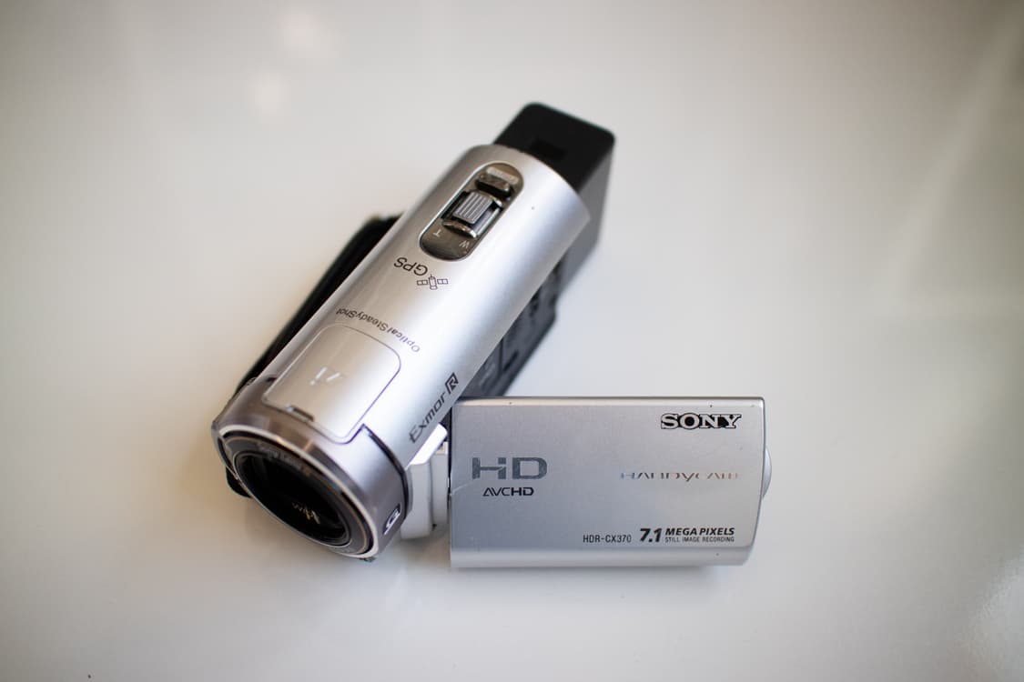 Sony HDR CX370V / 빈티지 디지털 캠코더 상품이미지1