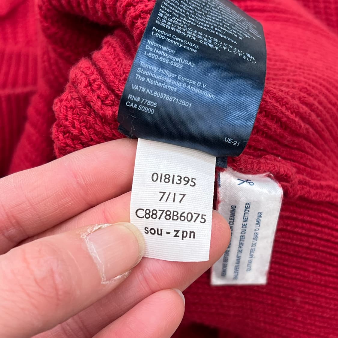 타미힐피거 베이직니트 r2262 상품이미지7