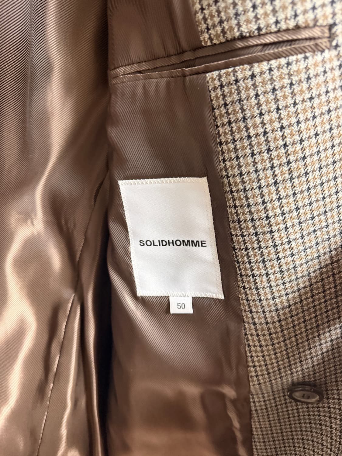 솔리드옴므 체크셋업 상품이미지4