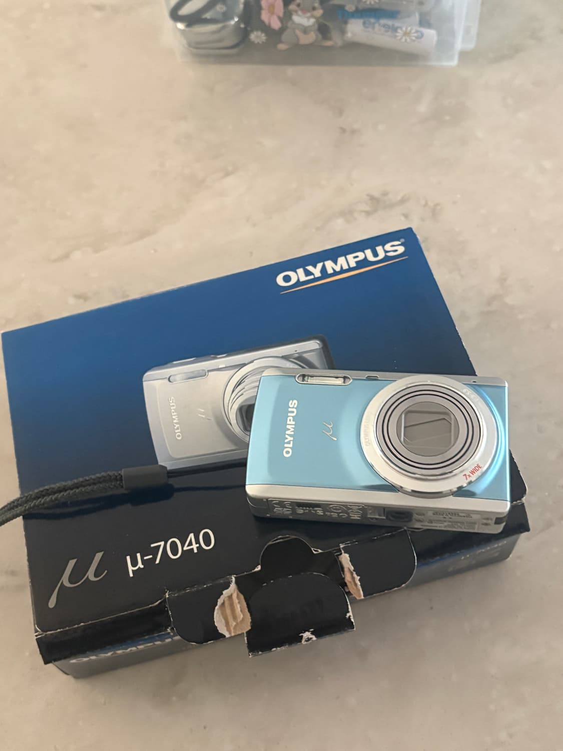 [하투하 유하 디카] 올림푸스 뮤 7040 블루 상품이미지1