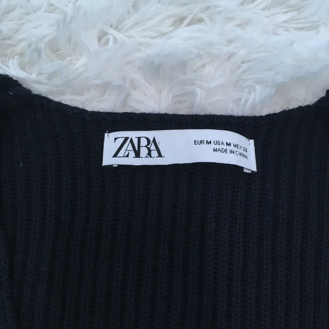 빈티지 자라 네이비 스트라이프 브이넥 니트 776 y2k 스트릿 갸루  상품이미지5