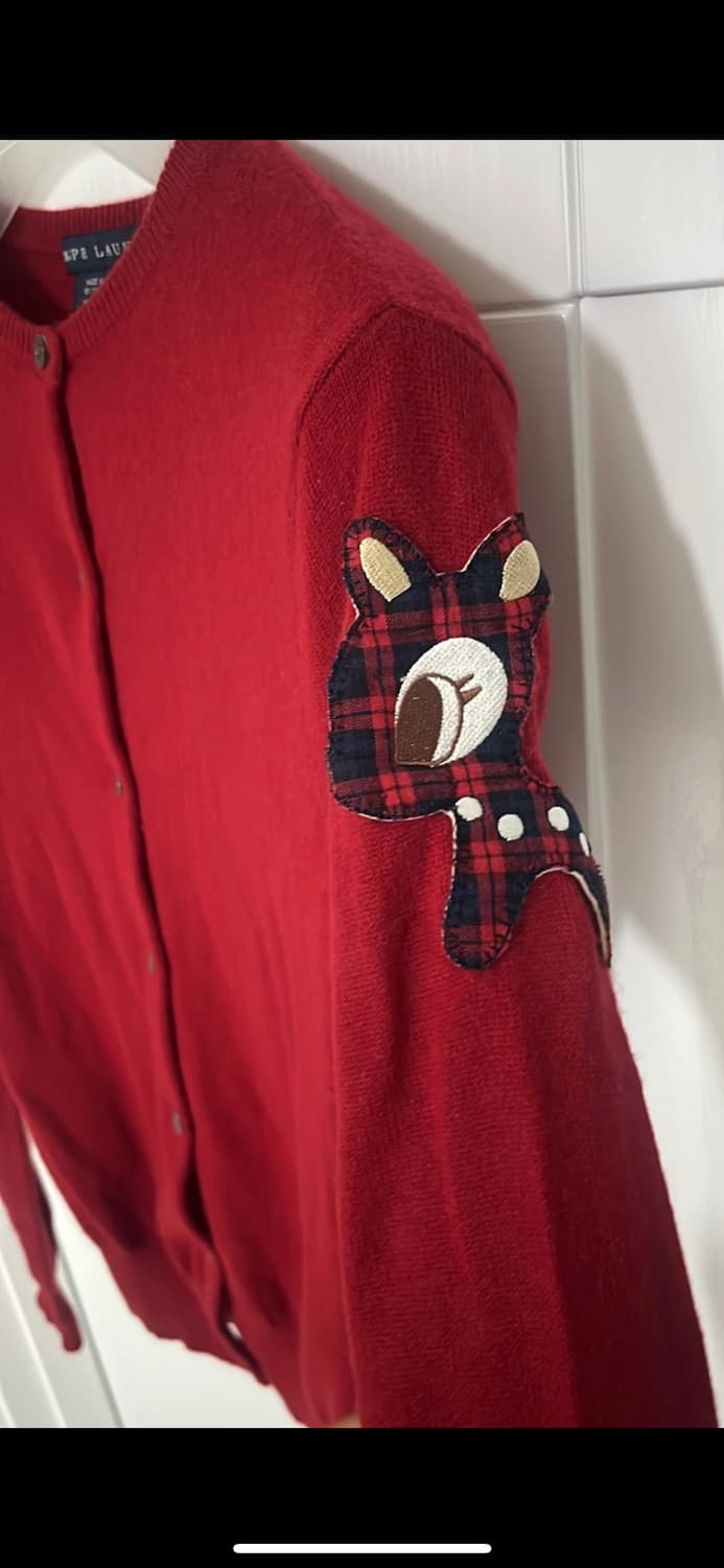 랄프로렌 캐시미어100 가디건 44,55 정품 상품이미지3