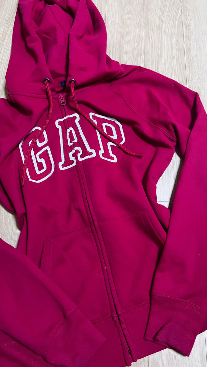 Gap 갭 핫핑크 후드집업 상품이미지1