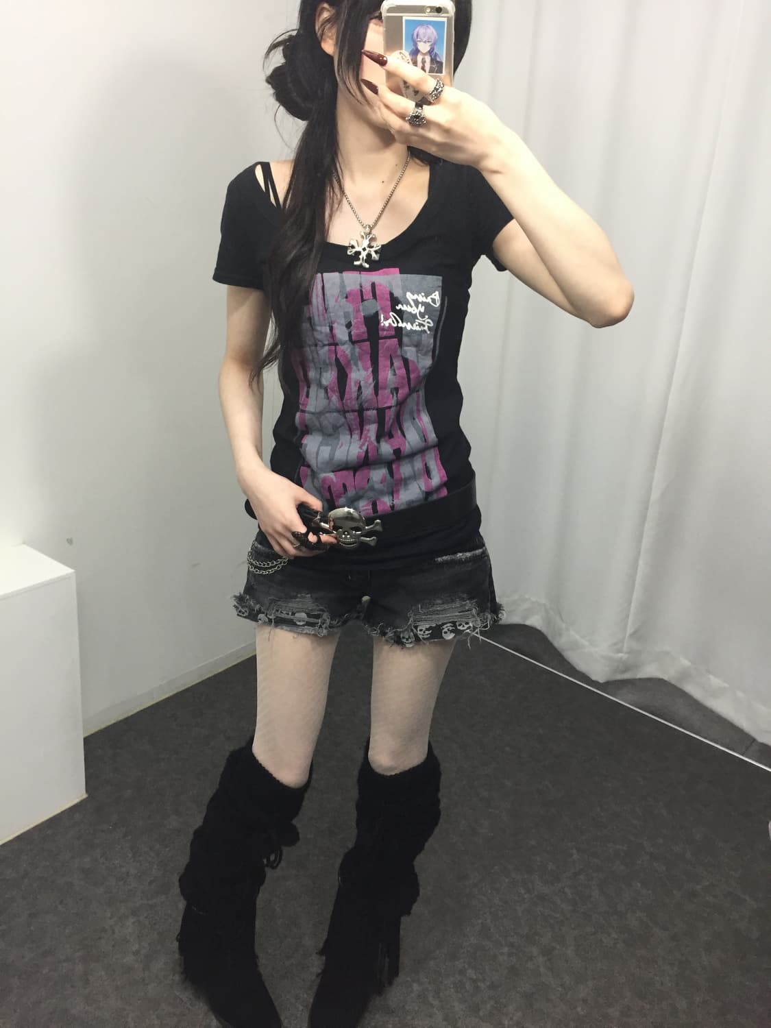 쿠로 펑크 코디🖤 상품이미지6