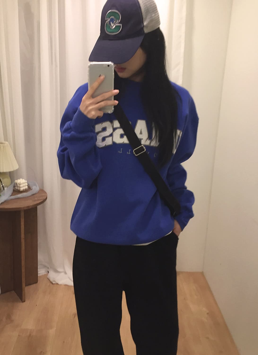 여성 챔피온 UMASS 오버핏맨투맨 100 상품이미지2