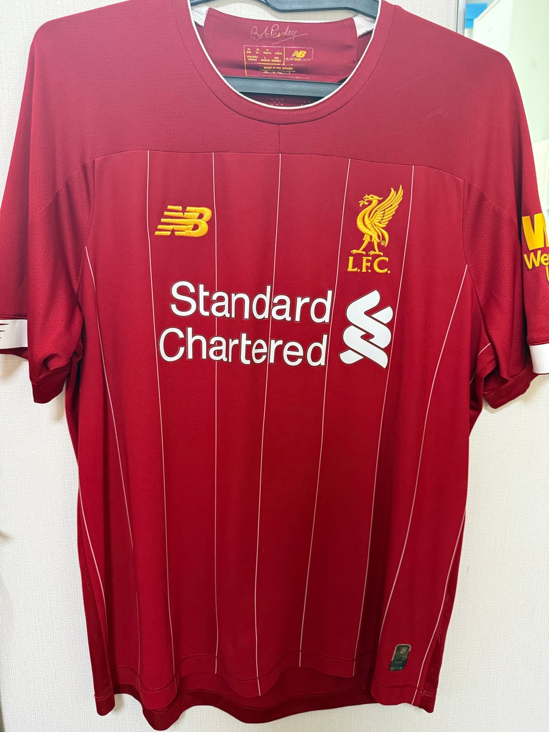 19-20 뉴발란스 리버풀 살라 유니폼 상품이미지1