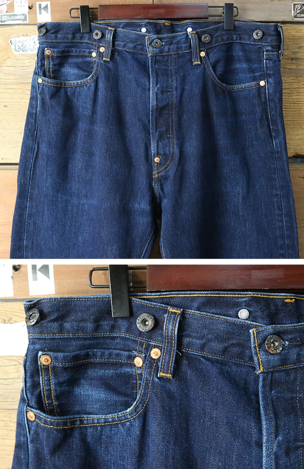 
LEVIS 리바이스 201 데님 1920S 디자인 베이스 34 상품이미지3