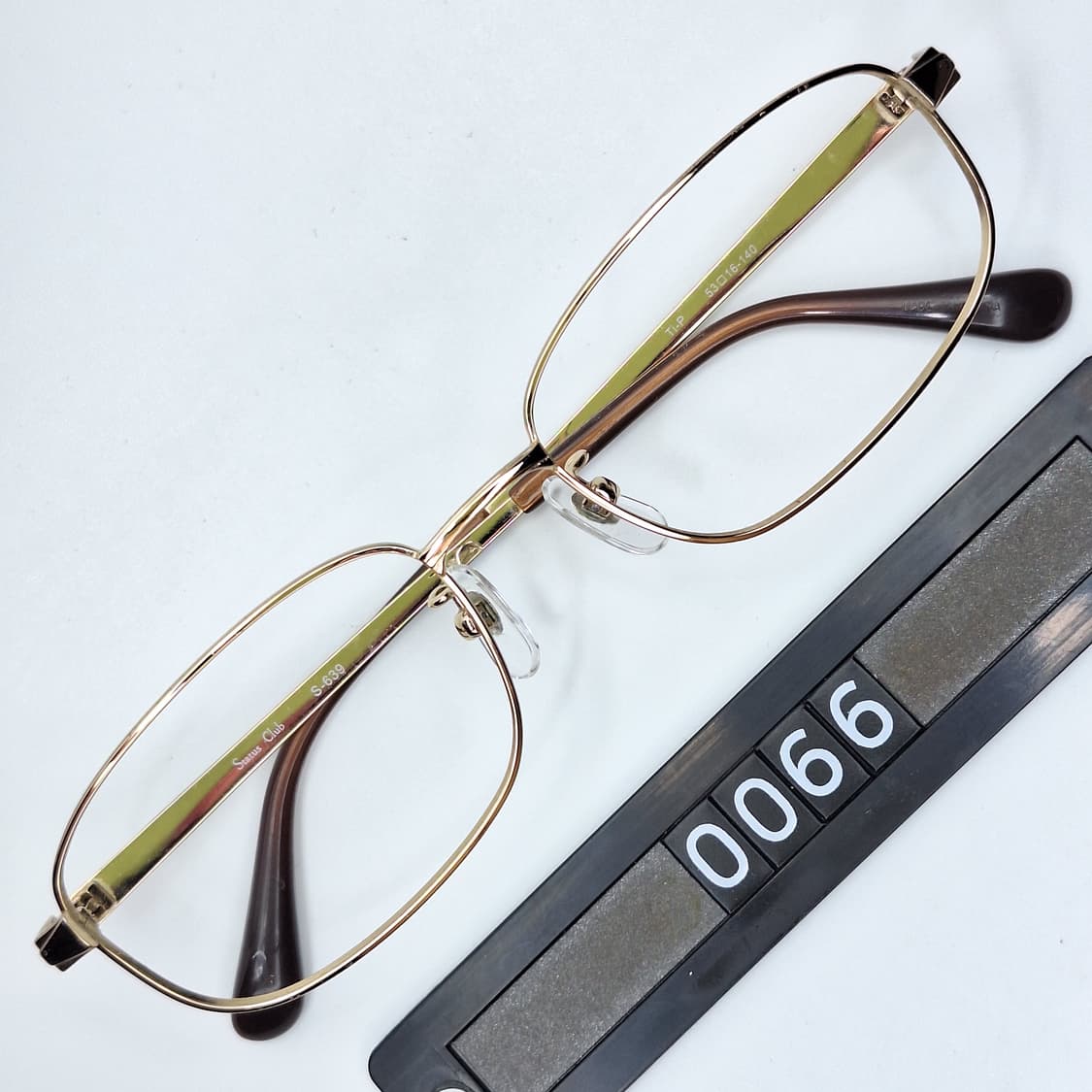 Status Club S-639 순수 티타늄 안경테/ 일본 수입 y2k  상품이미지1