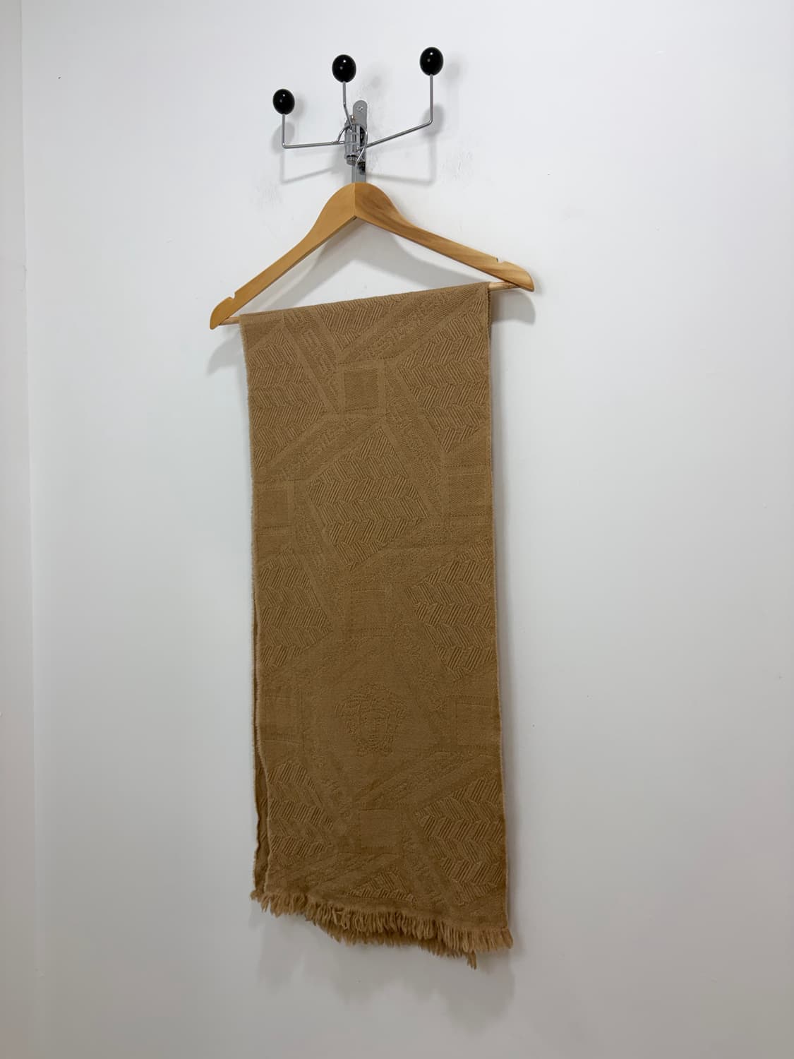 베르사체 메두사 울 머플러 목도리 상품이미지7