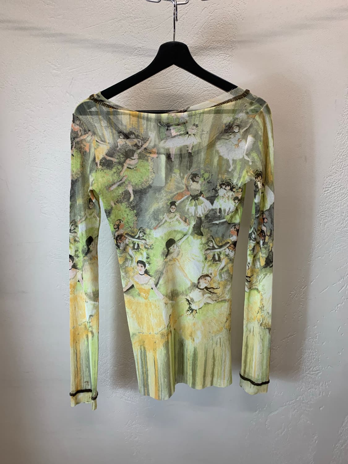 장폴코티에 발레리나 프린트 메쉬 탑  상품이미지3