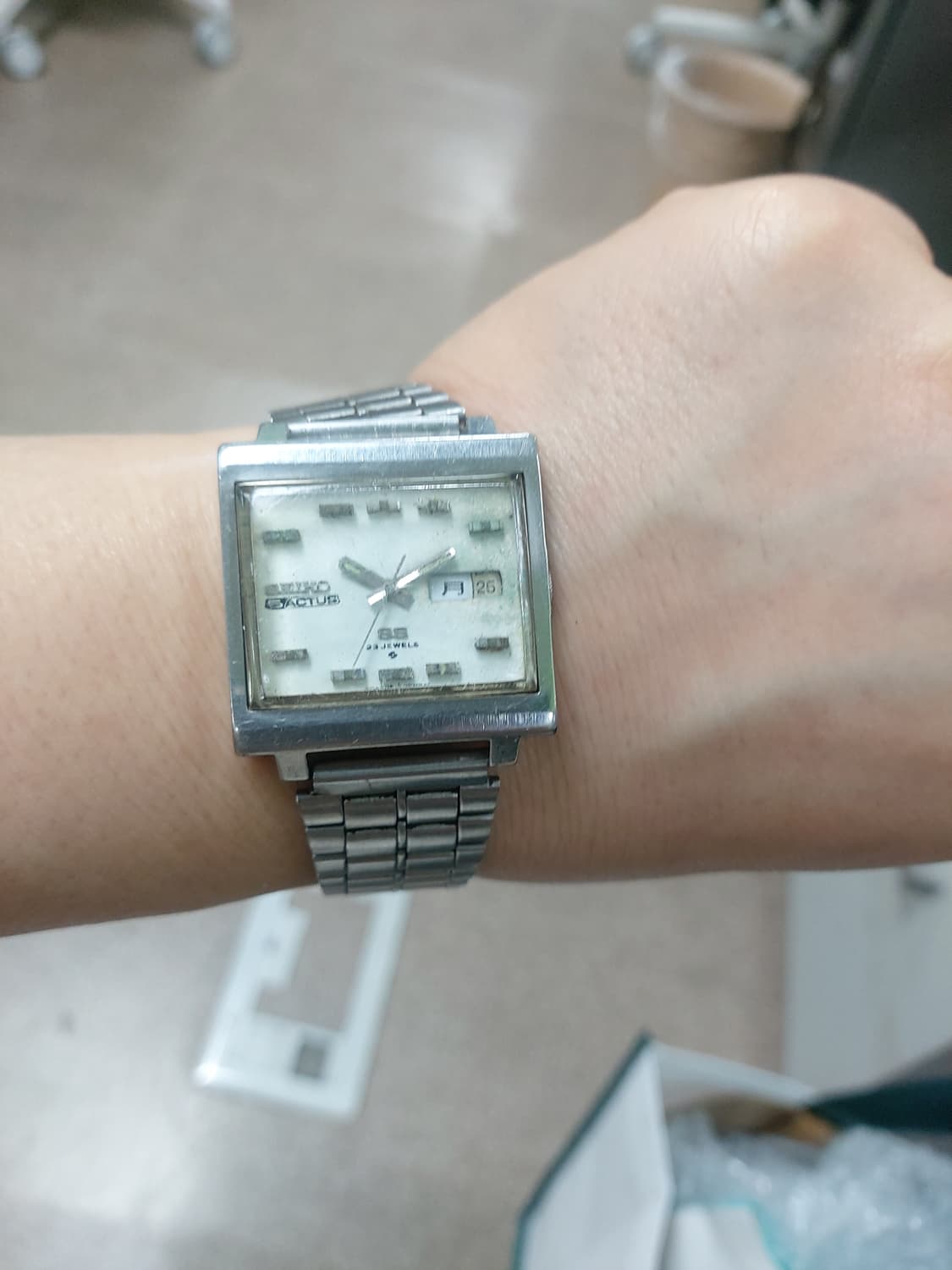 세이코 SEIKO 5 ACTUS SS 오토매틱  상품이미지4