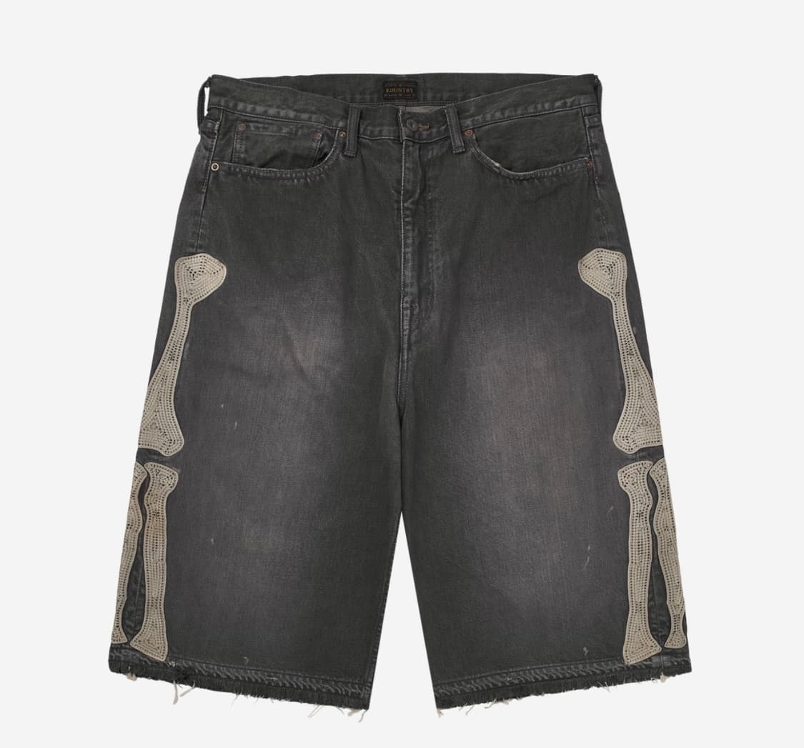 Kapital 14 oz. Denim 5P Bone Embroidery  상품이미지3