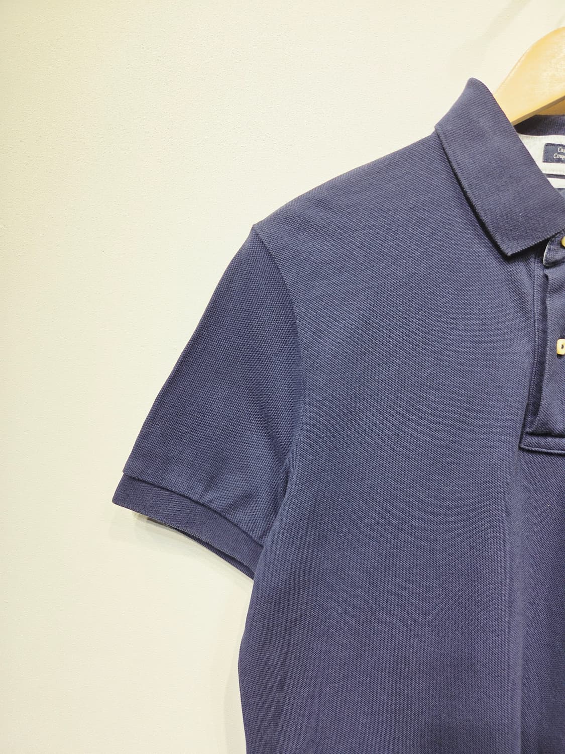 타미힐피거. 남자 커스텀핏 반팔 카라티_M 상품이미지2