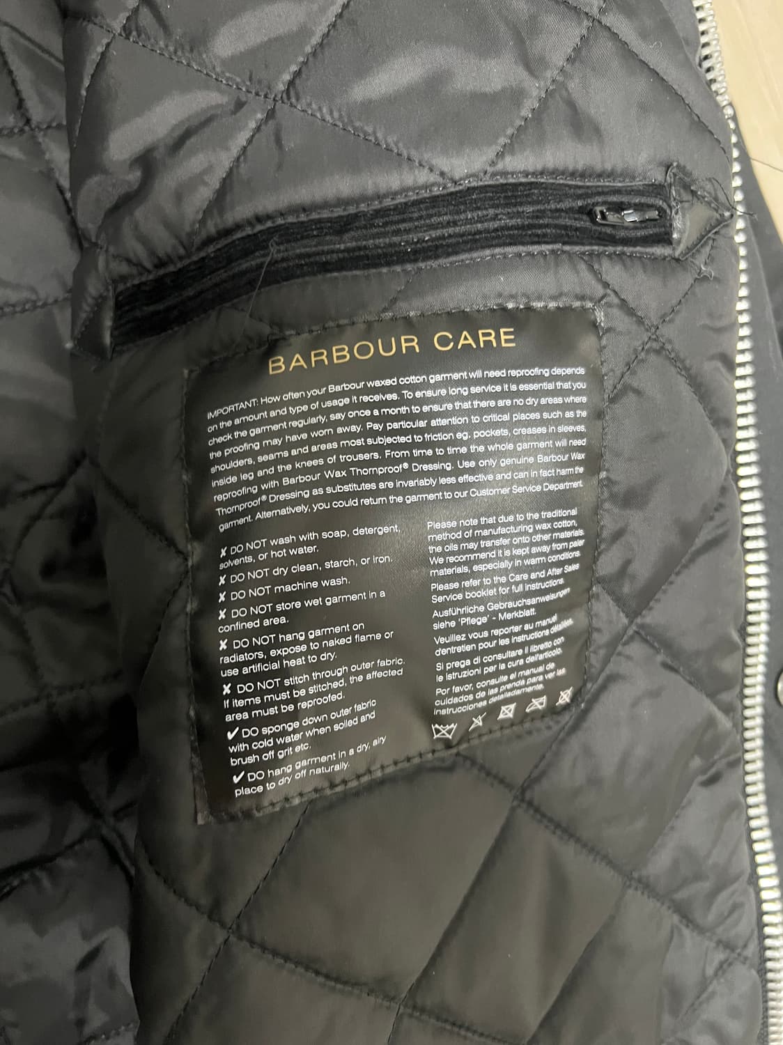 바버 인터네셔널 듀크 자켓 2XL 상품이미지6