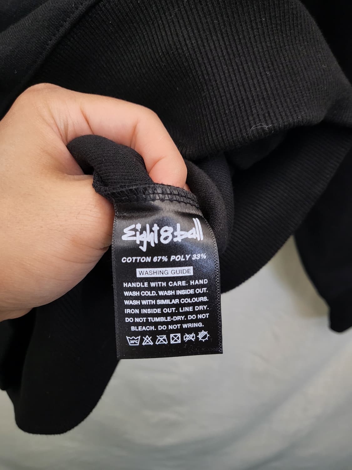 에잇볼 빅볼 실리콘 스웻 맨투맨 상품이미지4