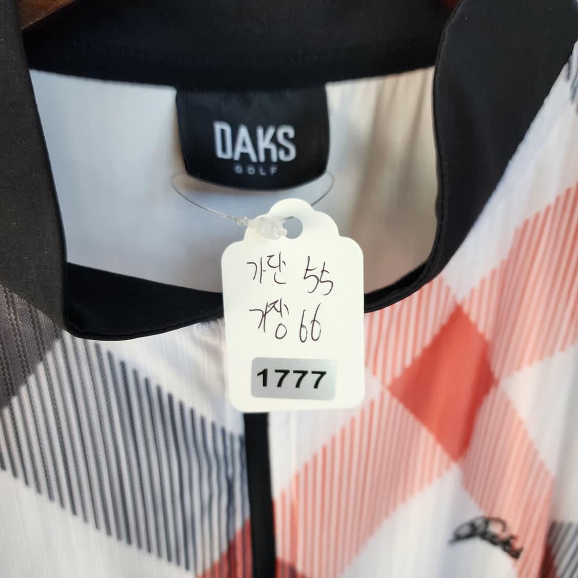 Daks 체크 패턴 자켓 상품이미지8