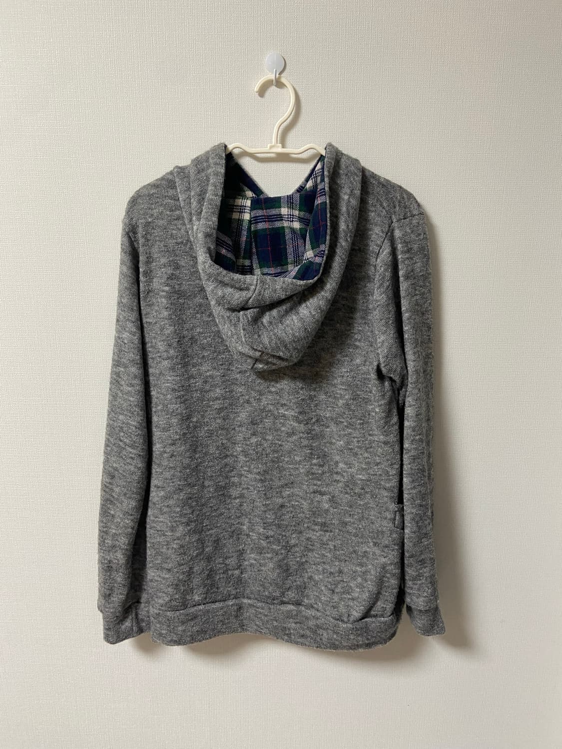 빈티지 모리걸 사와코 패턴 후드 가디건 상품이미지5