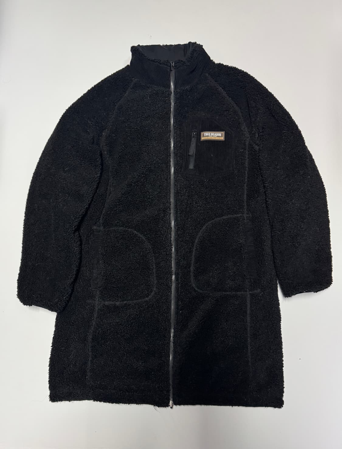 여성 트루릴리전 구스다운 리버시블 후리스 패딩 M 상품이미지1