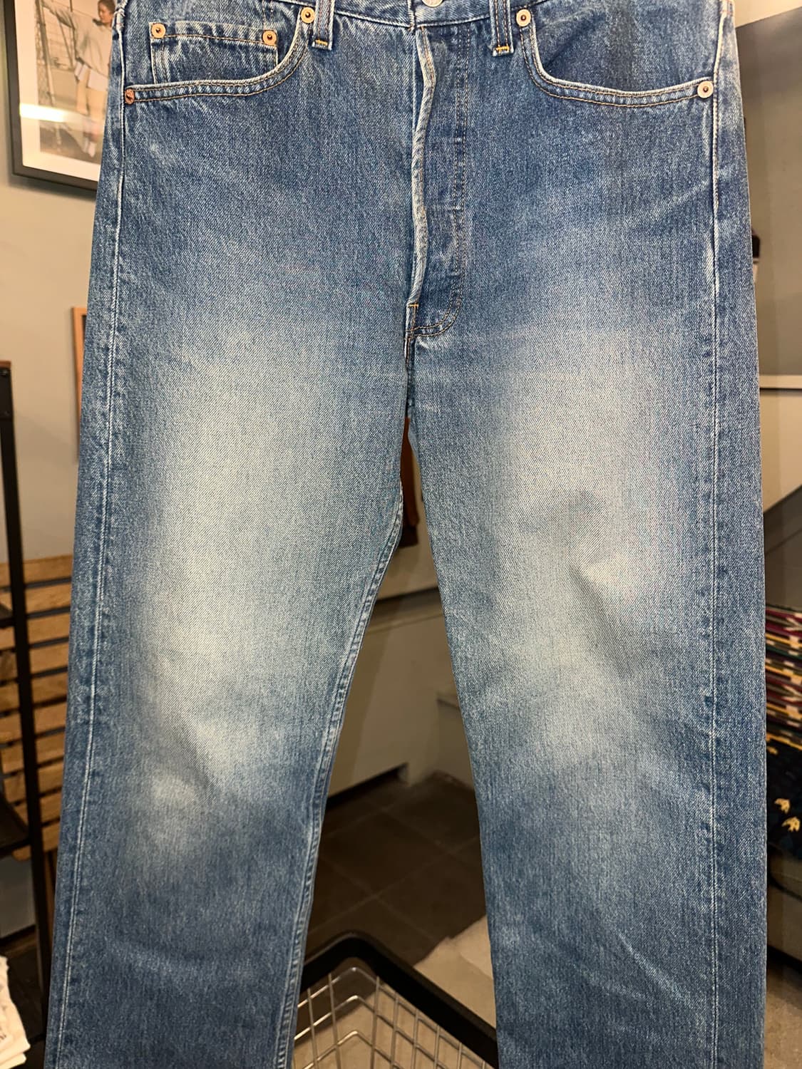 90’s Levi’s 501 552 USA denim pants 상품이미지6