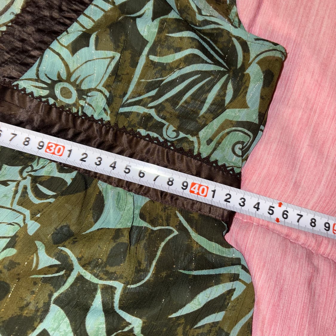 민트 브이넥 원피스 슬립 튜닉 나비 꽃 플라워 에스닉 히피 모리걸 하구미 상품이미지4