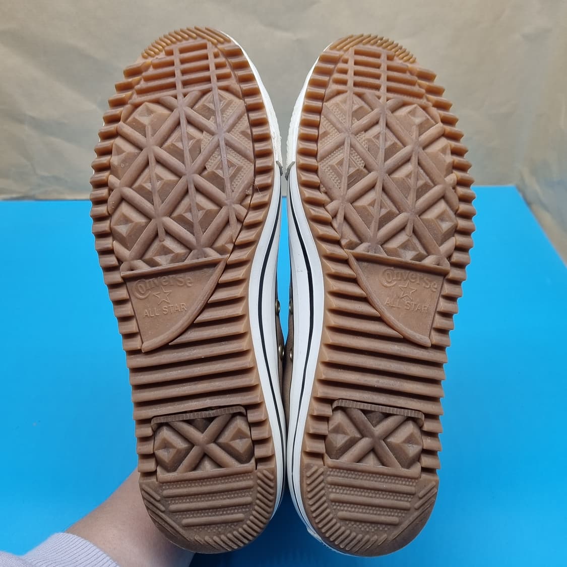 컨버스 안감털 가죽 하이탑 255 상품이미지3