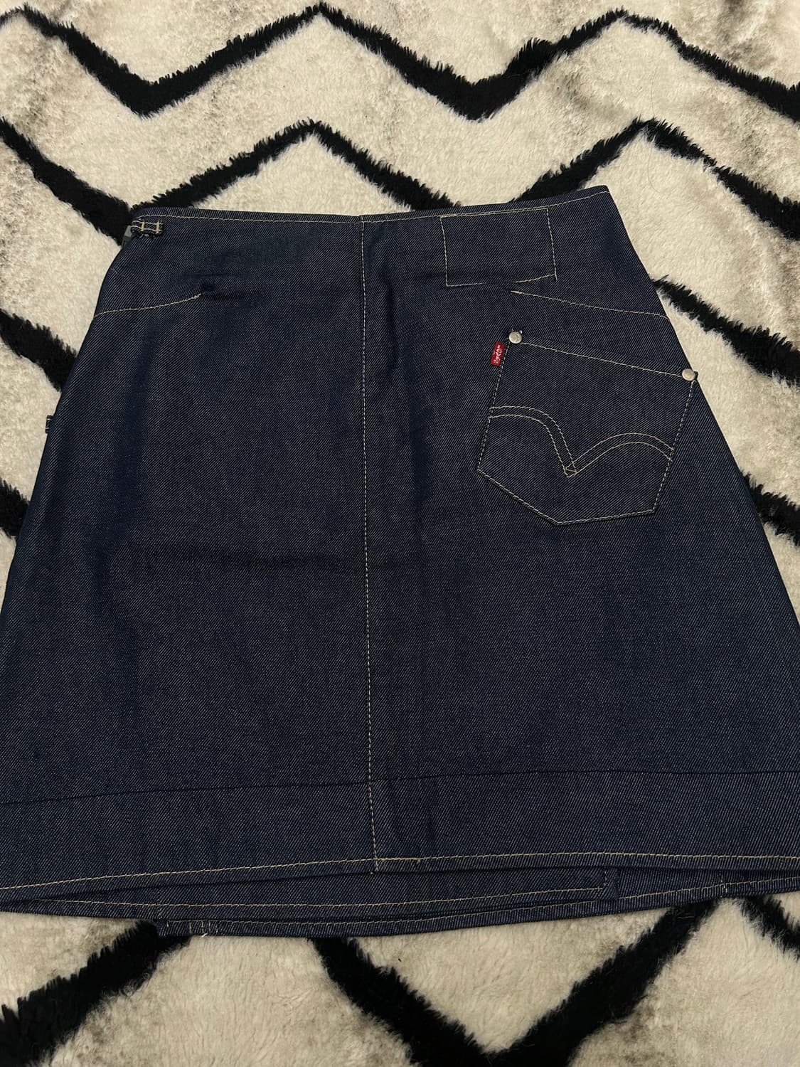 [S]리바이스 엔지니어드 랩 미니 스커트/생지 상품이미지2