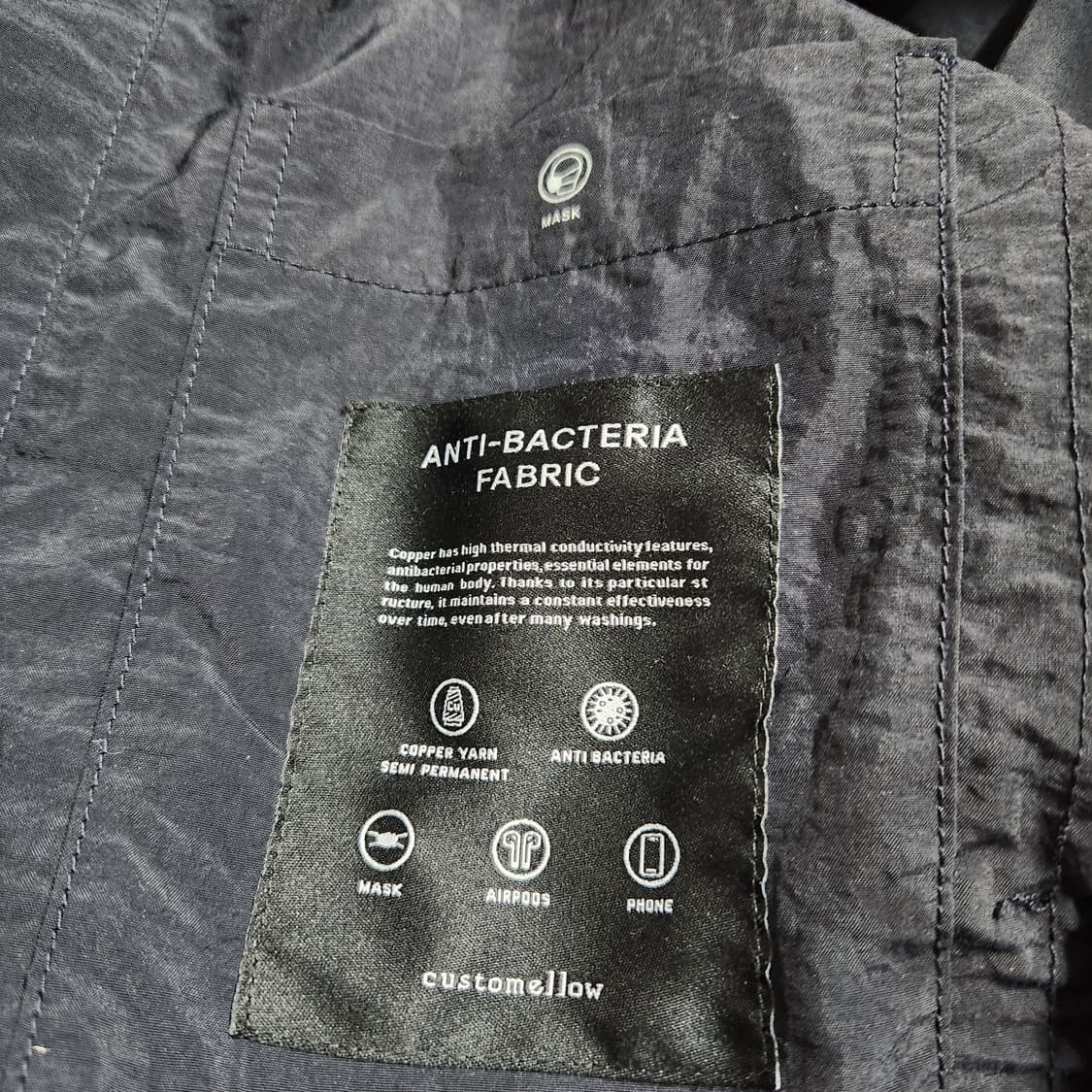 H593 [95] 커스텀멜로우 코오롱 나일론 자켓 상품이미지6