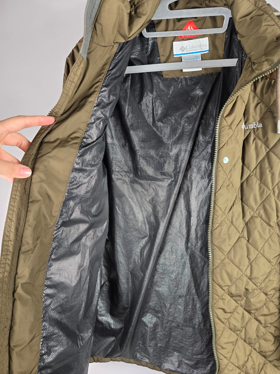 [무료배송]컬럼비아 95 여성 옴니히트 퀼팅 경량 패딩 자켓 점퍼 상품이미지7