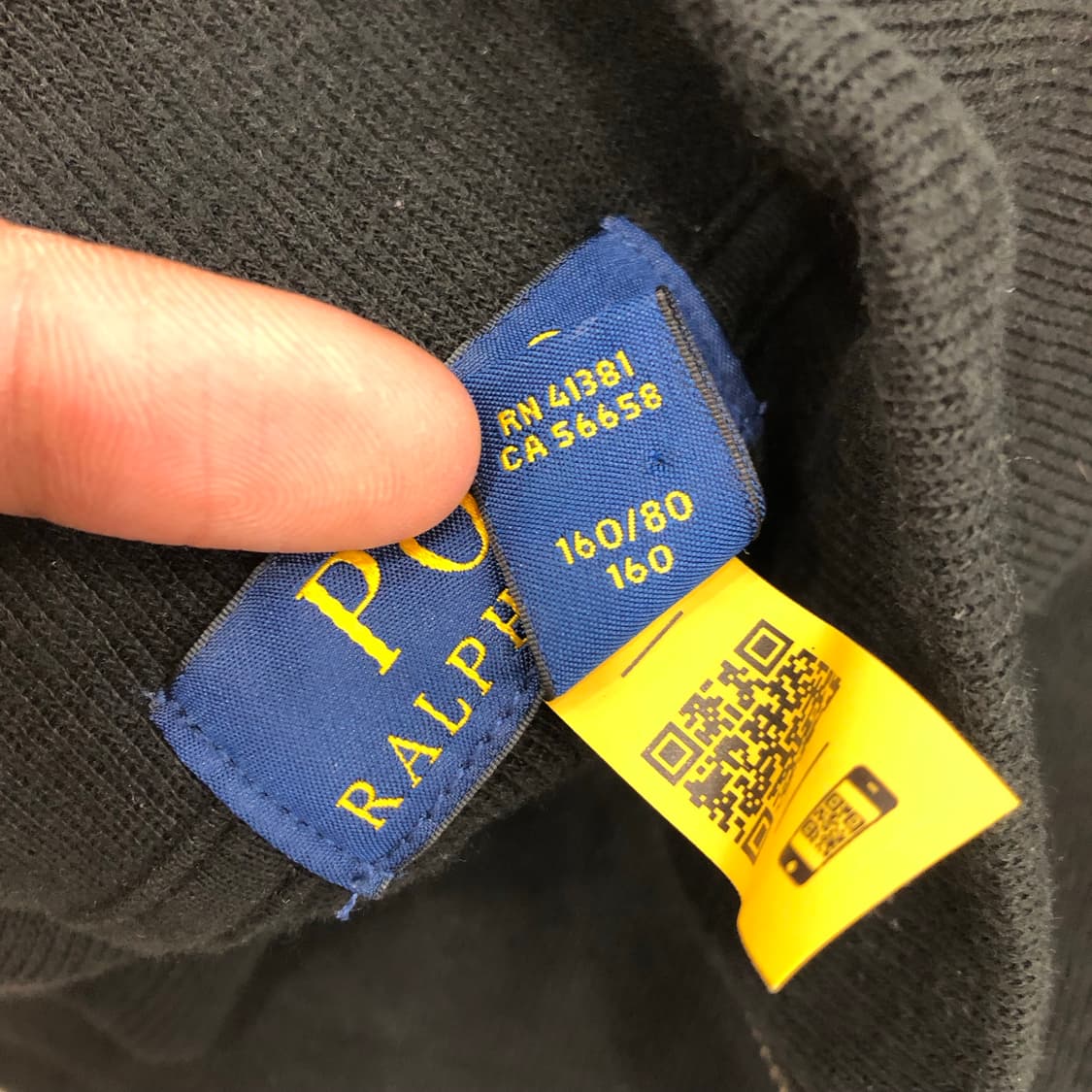 폴로 랄프로렌 걸즈 반집업 니트 상품이미지5