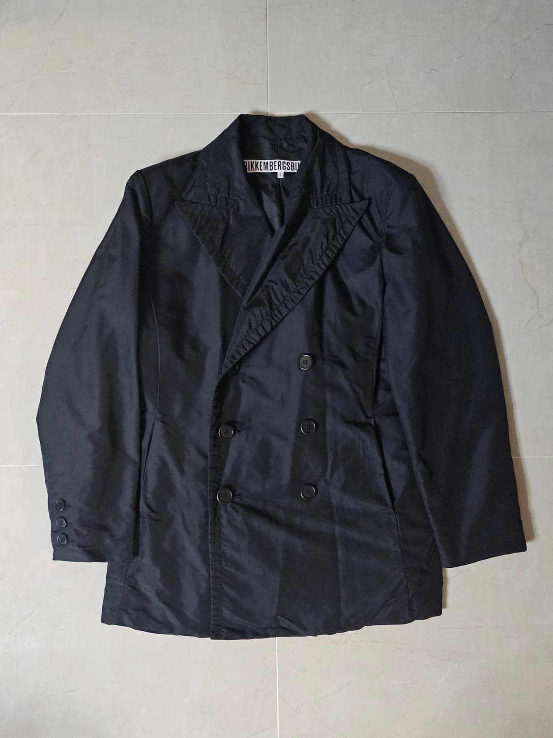90s Dirk Bikkembergs Nylon padded blazer 상품이미지1