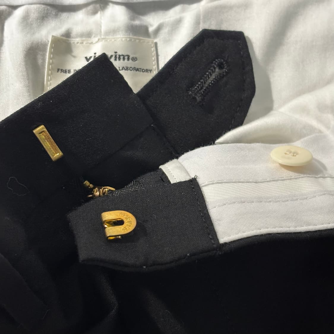 4) visvim 비즈빔 23ss dalton 달튼 슬랙스 울/린넨 상품이미지6