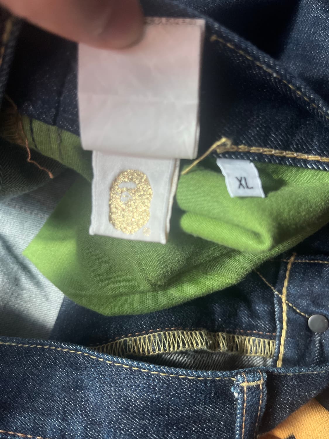 Bape 샤크데님팬츠 상품이미지4