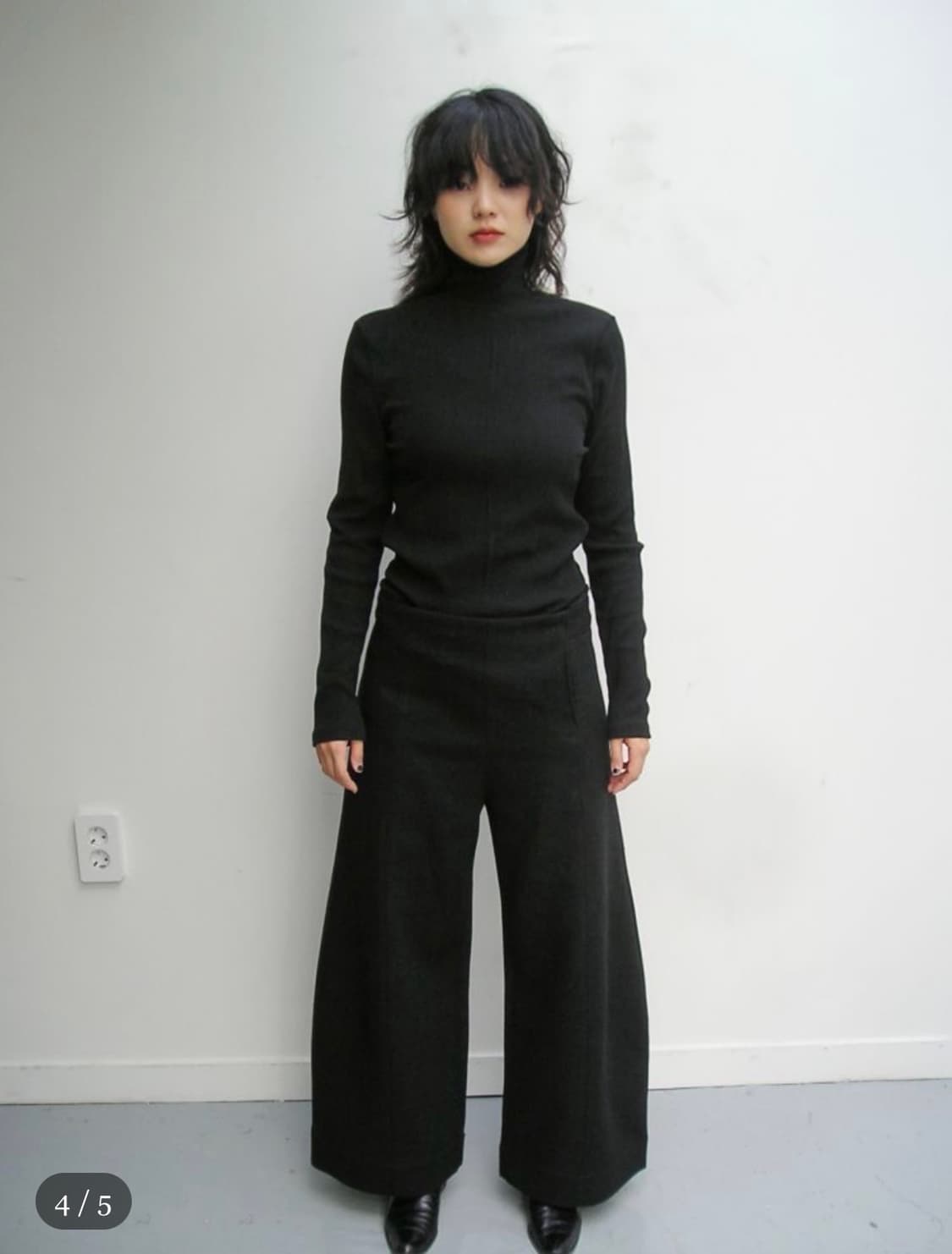 Turtleneck black 상품이미지2