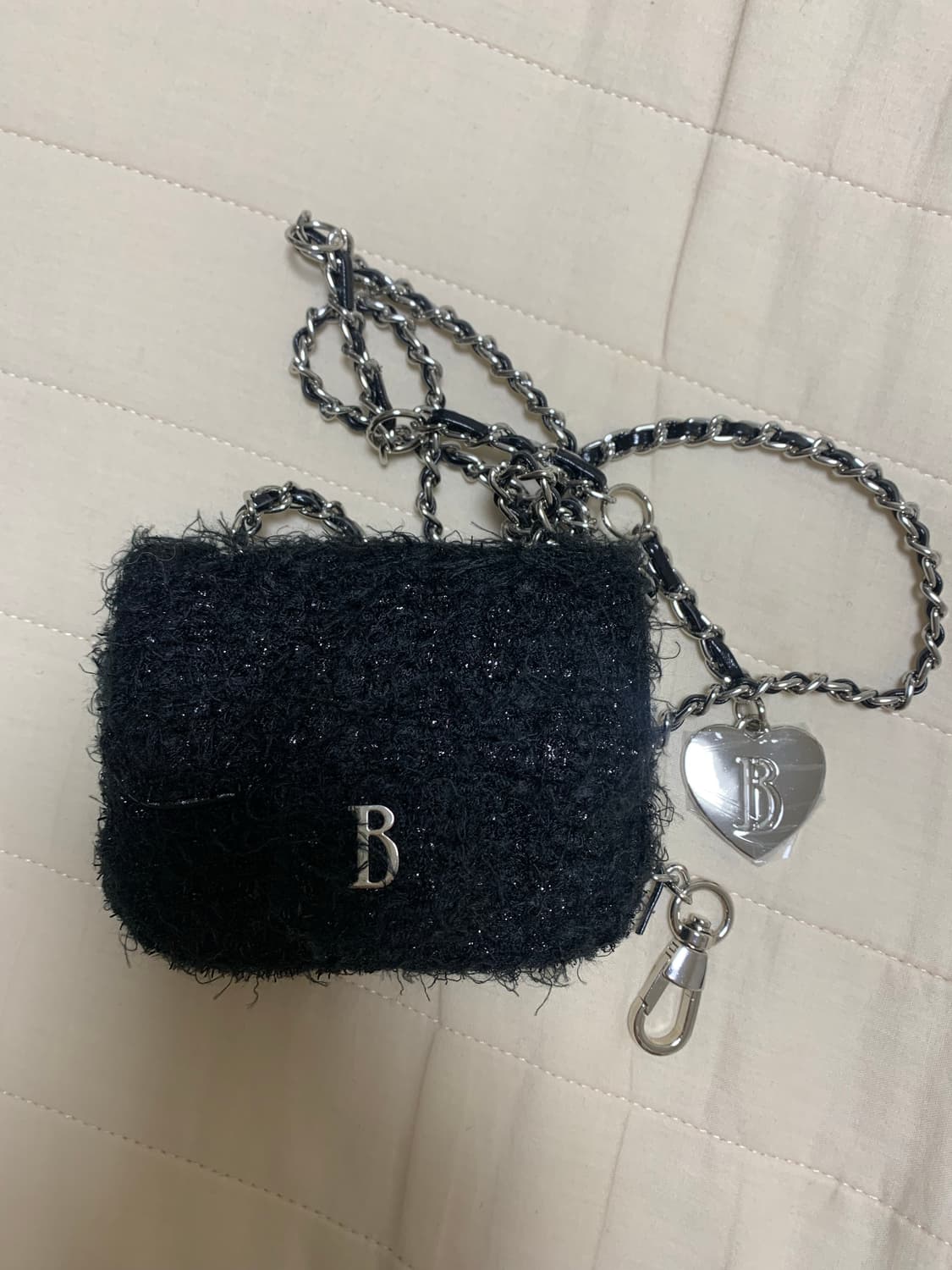 더바넷 트위드 체인백 벨트백 미니백 상품이미지1