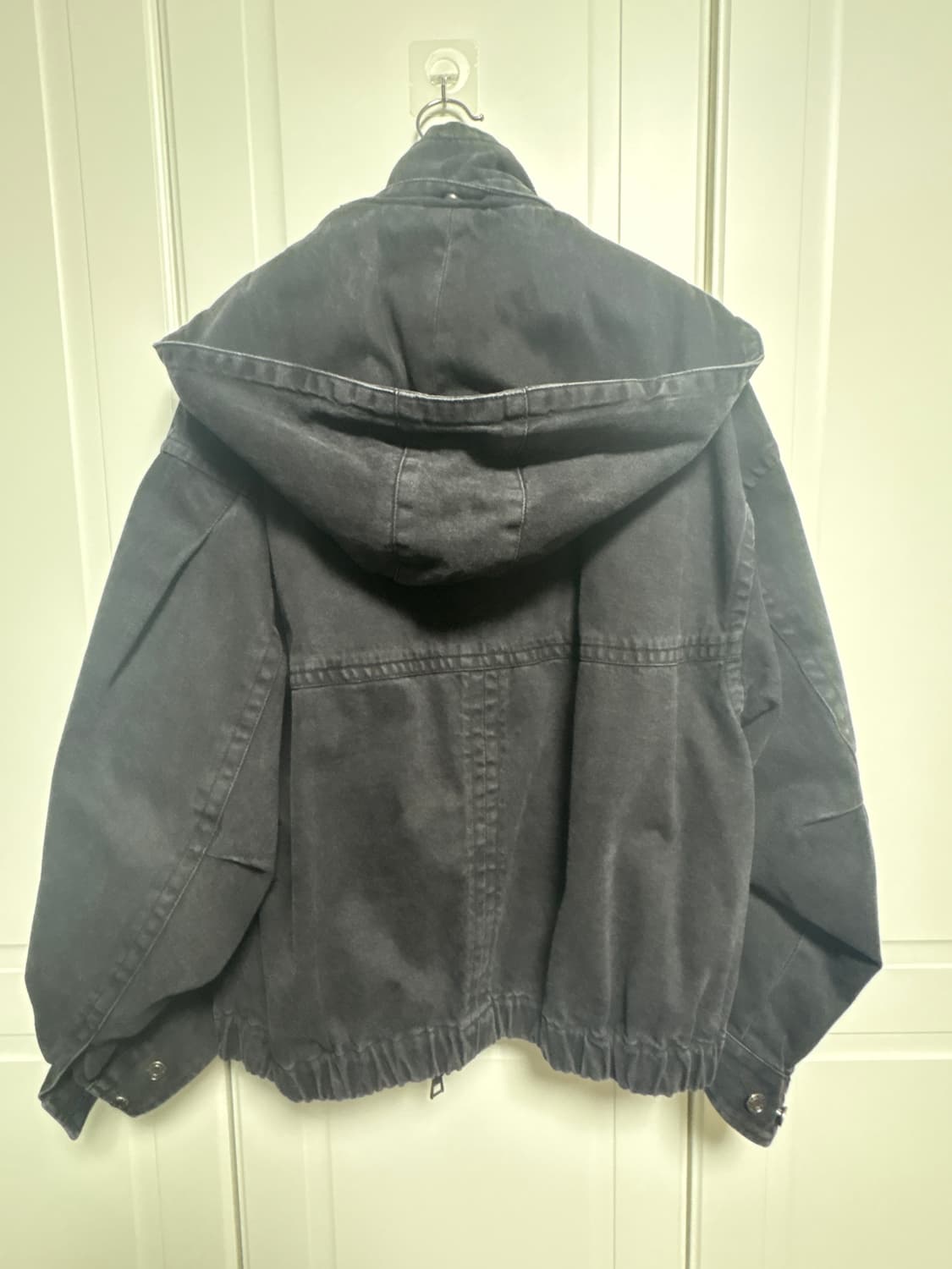 [48 size] 송지오 컬렉션 하이넥 3D  데님 트러커 자켓 상품이미지2