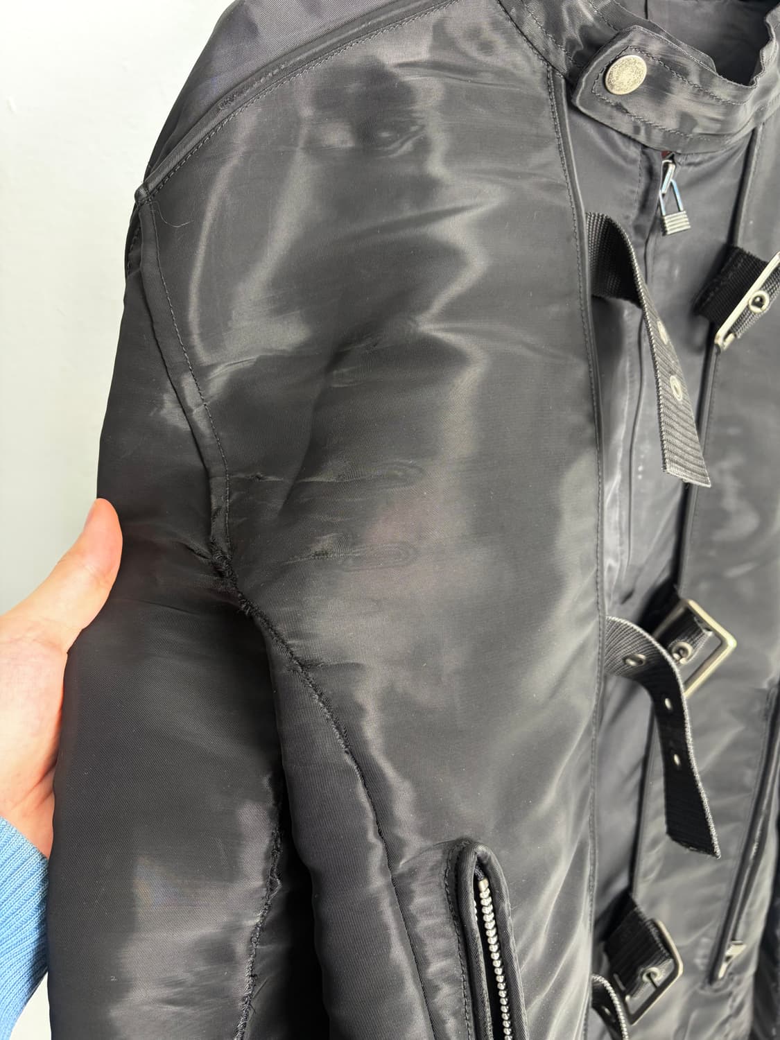 요시유키 코니시 본디지 봄버 자켓 상품이미지5