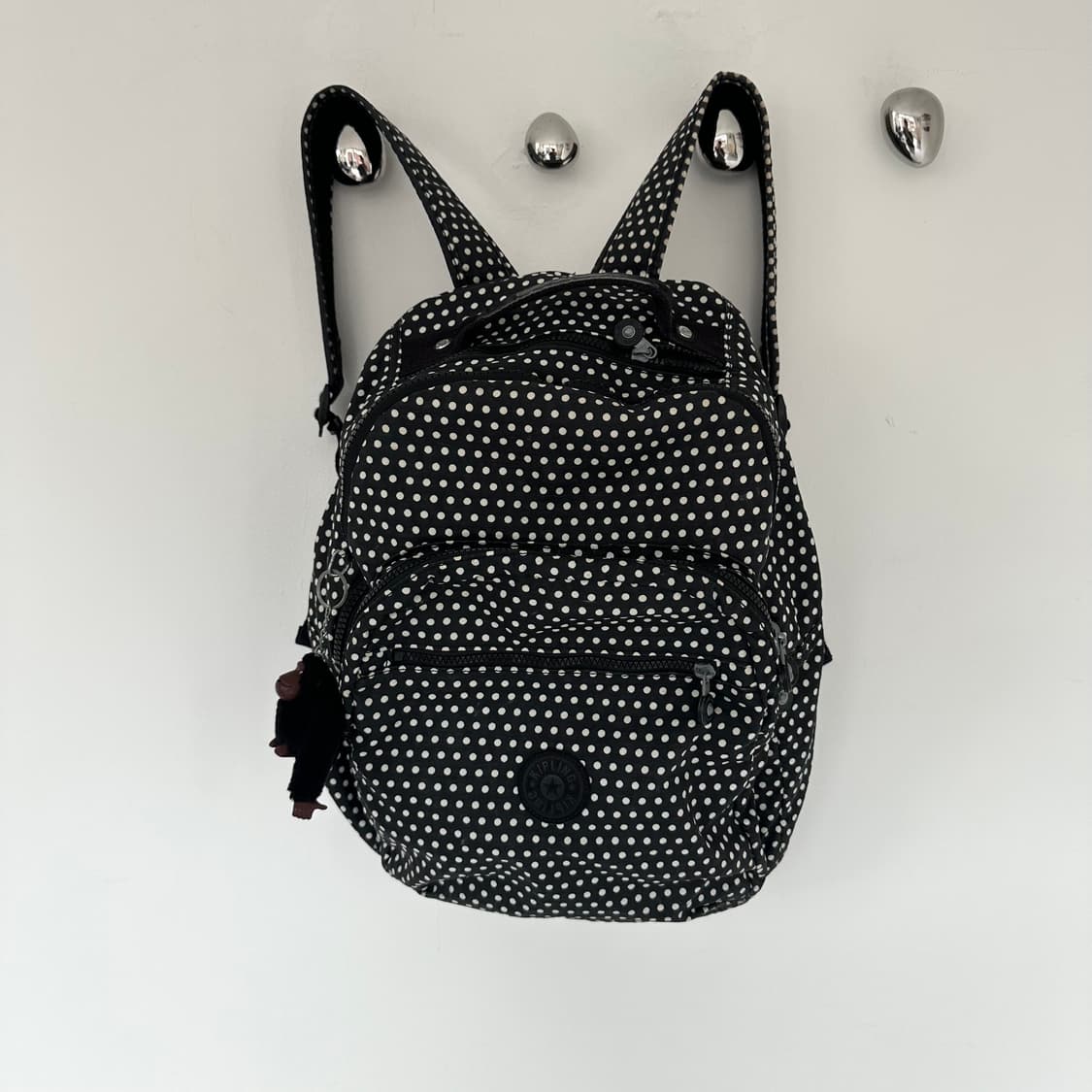 Kipling 폴카 도트 백팩 상품이미지7