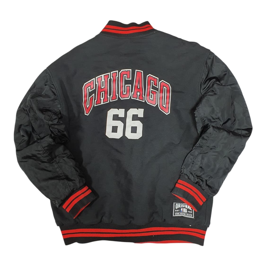 ✨ (바배) NBA 시카고불스 리버시블 바시티 점퍼 자켓 상품이미지4