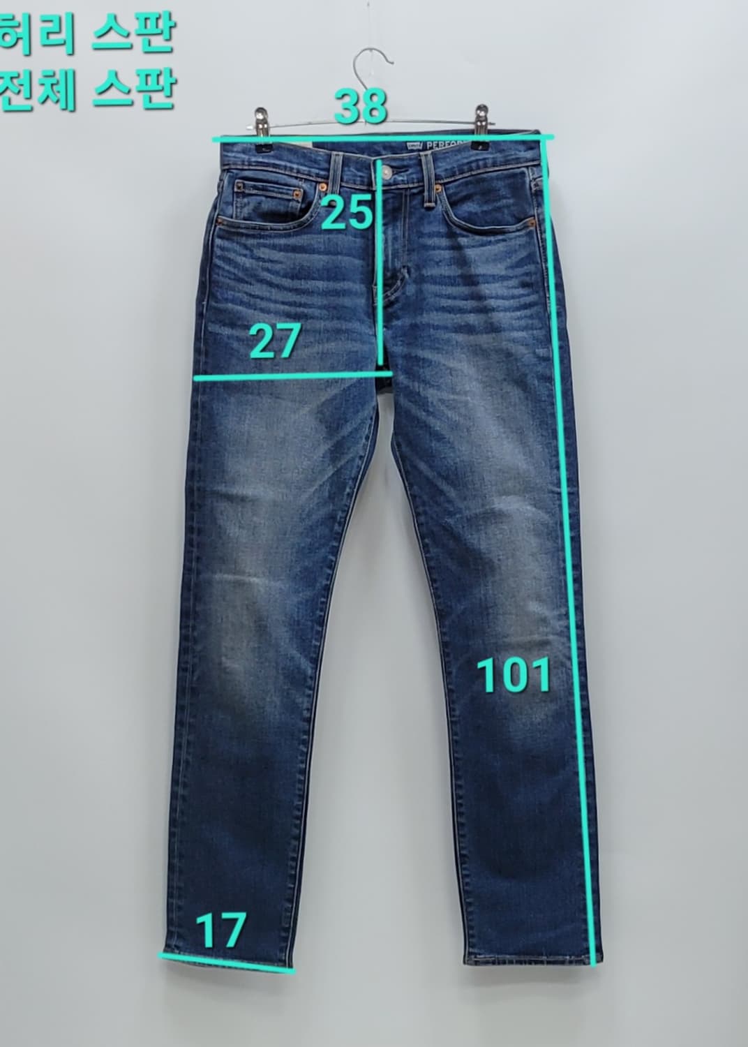 LEVI'S 리바이스 502 프리미엄 워싱 데님 청바지 / 여 28
 상품이미지10