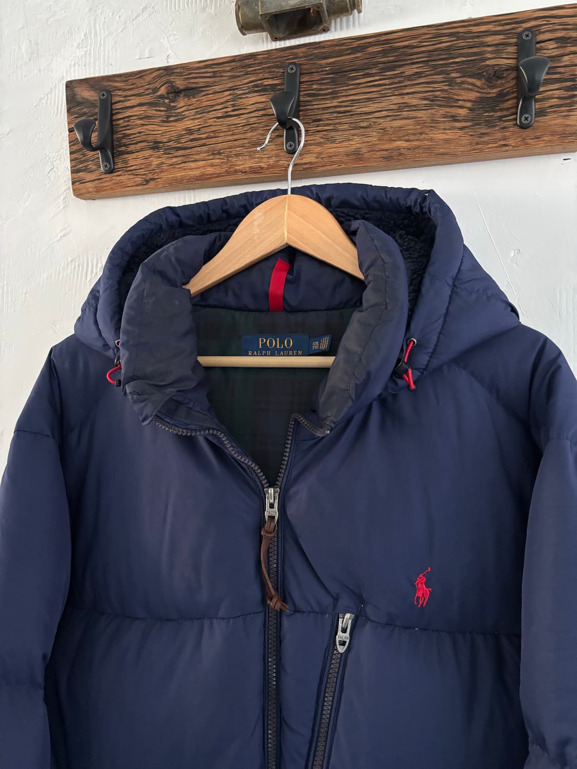 Polo 폴로 랄프로렌 신형 레드포니 네이비컬러 다운 패딩자켓 상품이미지3