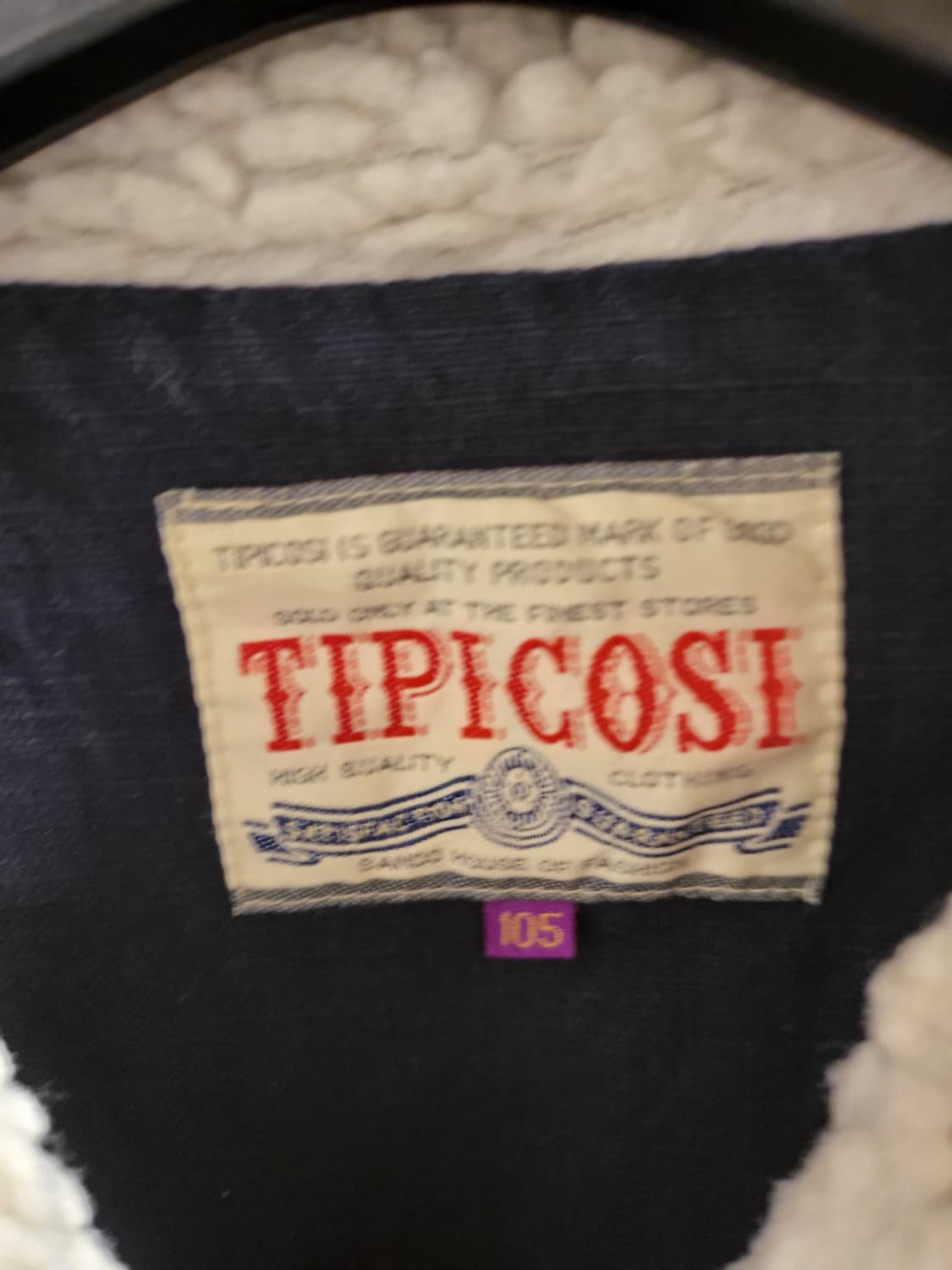 [105]TIPICOSI 쉐르파 데님 자켓 상품이미지5