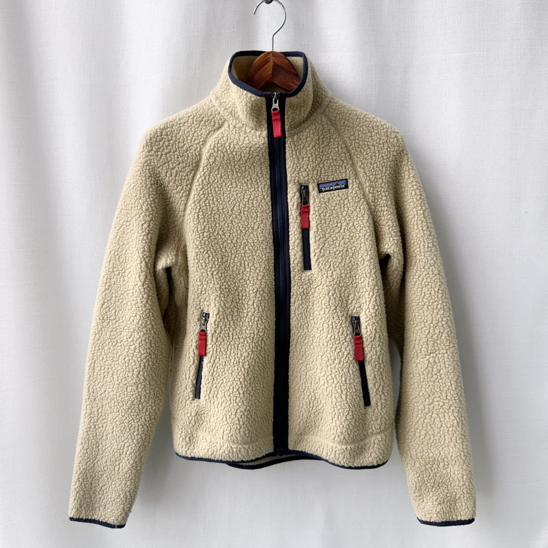 파타고니아 레트로 파일 플리스 자켓 ELKH 베이지 XS 상품이미지1