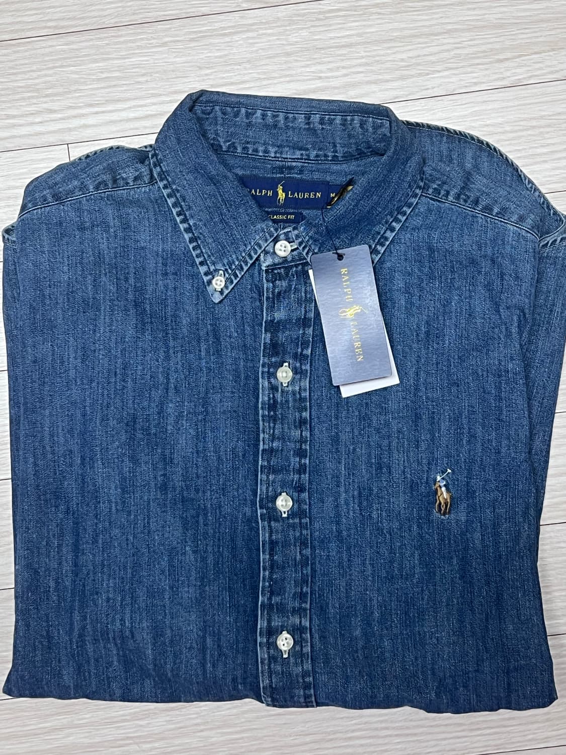 폴로 랄프로렌 데님셔츠 상품이미지1