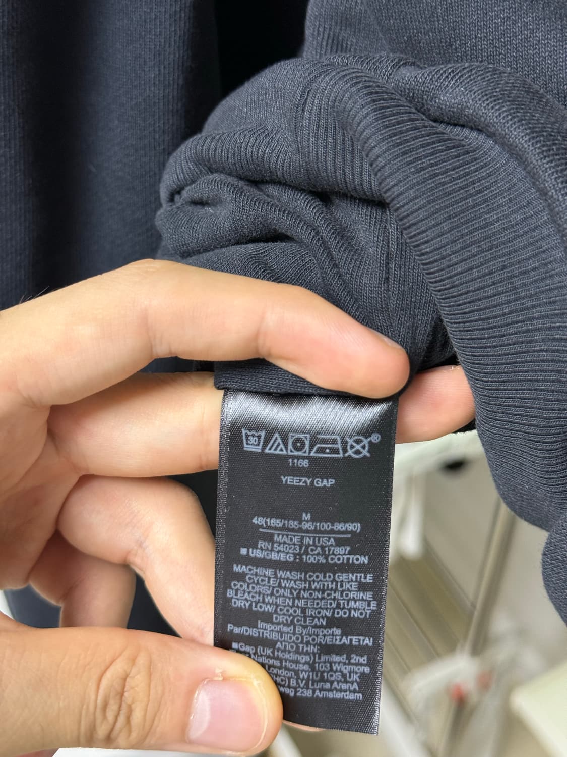 이지갭도브 LAA YZY GAP UNRELEASED DOVE HOODIE 상품이미지3
