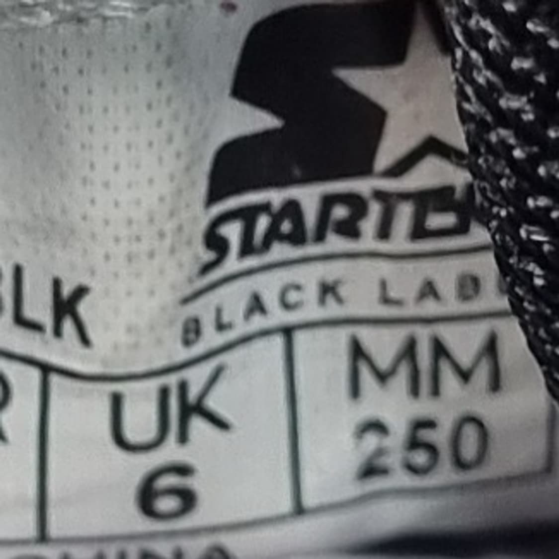 스타터 블랙 캔버스 스니커즈250 상품이미지6