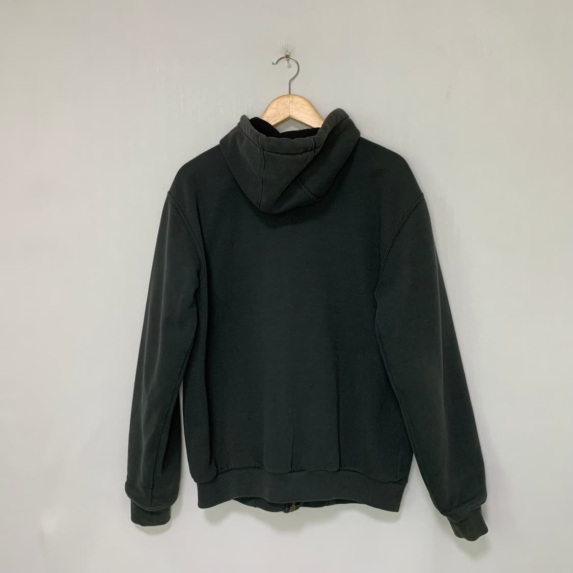 칼하트 차콜 베이직 후드집업 빈티지 남성 S 남녀공용 상품이미지4