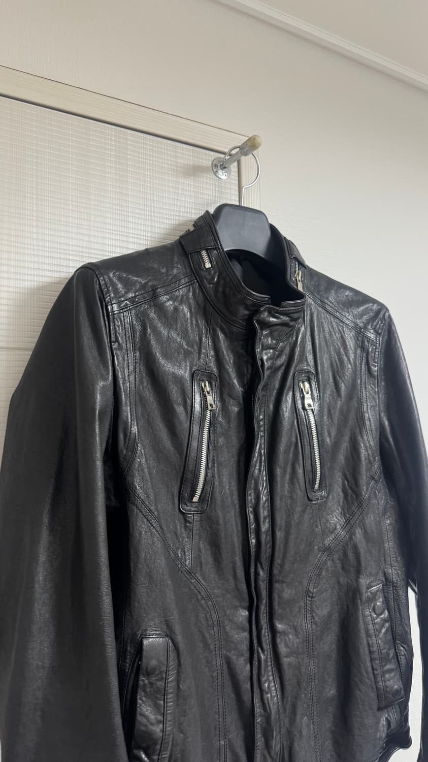 이태리 베지터블 램스킨 레더자켓 110(XXL) 상품이미지4